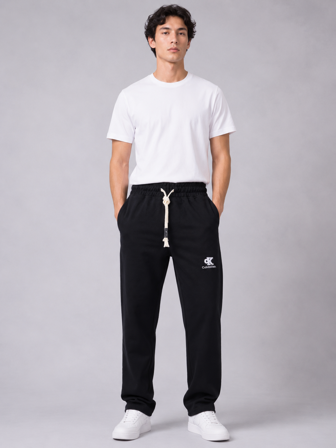 Relaxed Fit Wide Pants